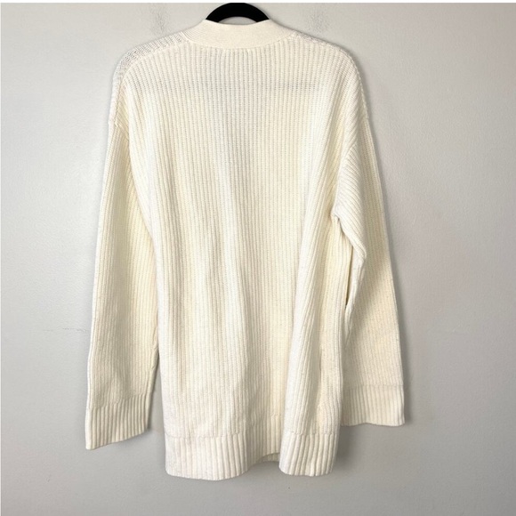 Rails Nora Cardigan Wrap Sweater Tie Waist Merino Wool Blend Cashmere Size Large - Picture 8 of 12